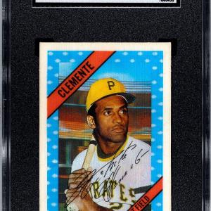 Bob/Roberto Clemente 1972 Kellogg's Baseball Card #49- SGC Graded 3 VG Cheap 100% Original