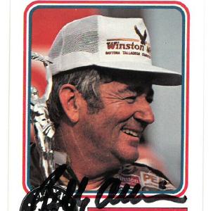 Bobby Allison signed 1988 Maxx Charlotte RC Trading Card #30 - JSA Holo #DD32978 Free Shipping With Paypal