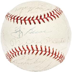 1961 Yankees Team Signed Autographed AL Baseball With 26 Sigs Yogi Berra Beckett Best Store To Get Sale Online