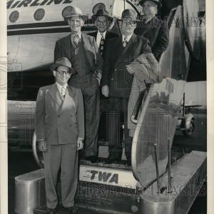 1949 Press Photo Old members of the Brooklyn Dodgers baseball team, New York Clearance Order