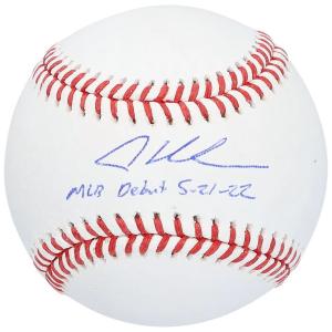 Adley Rutschman Orioles Signed Official MLB Baseball MLB Debut 5-21-22 Fanatics Free Shipping For Sale