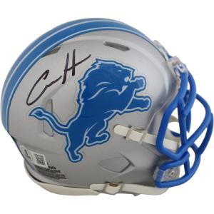 Aidan Hutchinson Autographed Detroit Lions Speed Mini Helmet Beckett 49106 Clearance Big Sale