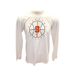 Alan Griffin Syracuse University Team Issued White Long Sleeve Shirt (SizeL) Footlocker For Sale