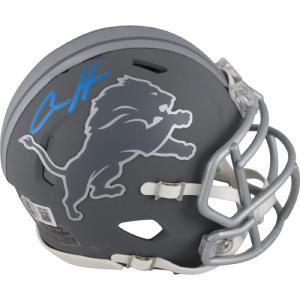 Aidan Hutchinson Autographed Detroit Lions Slate Mini Helmet Beckett 49116 Tumblr Sale Online