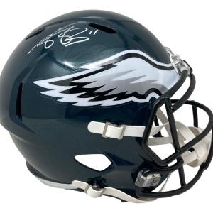 AJ Brown Signed Philadelphia Eagles Full Size Replica Speed Helmet BAS Discount Latest Collections