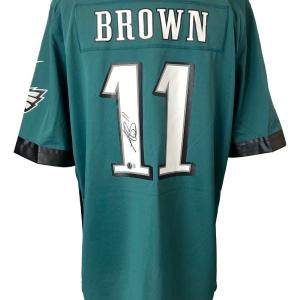 AJ Brown Signed Philadelphia Eagles Nike Game Replica Jersey BAS From China