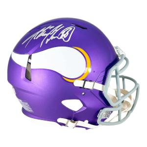 Adrian Peterson Signed Minnesota Vikings Authentic Tribute Speed Full-Size Footb Cheap Sale Wiki