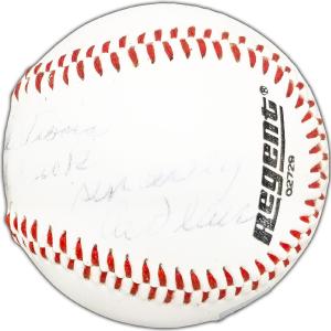 Al Flair Autographed Baseball Red Sox Congratulations Bill Beckett BK44483 Free Shipping Big Discount