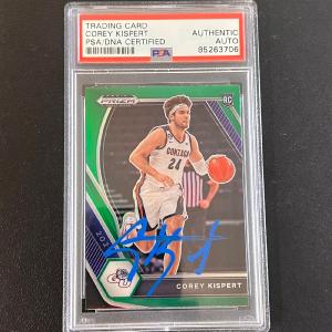 2021 Panini Prizm Draft Picks #8 COREY KISPERT Signed Card AUTO PSA Slabbed Gonz Cheap High Quality