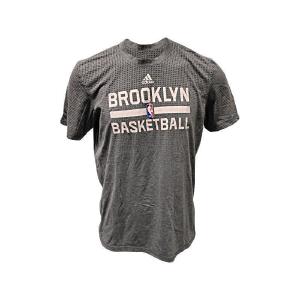 Brooklyn Nets Gray Adidas T-Shirt (Size XL) Inexpensive For Sale