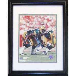 BUBBA FRANKS SIGNED GREEN BAY PACKERS 8x10 PHOTO MATTED & 13x16 FRAMED NY JETS Discount Wholesale