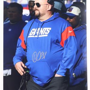 BRIAN DABOLL SIGNED 11x14 NY GIANTS BECKETT AUTHENTICATED AUTOGRAPHED PHOTO Outlet New