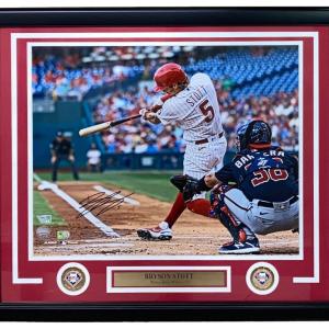 Bryson Stott Signed Framed 16x20 Philadelphia Phillies Photo Fanatics Fashionable