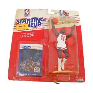 Buck Williams New Jersey Nets 1988 NBA Starting Lineup Figures Buy Cheap Affordable