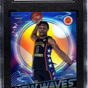 Bronny James 2023 Topps Chrome McDonald's AA Rookie Card- SGC Graded 10 Gem Mint Cheap Sale Newest