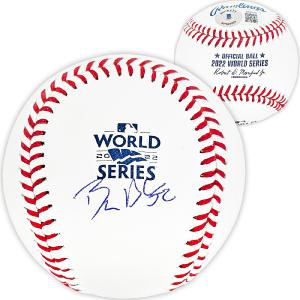 BRYAN ABREU AUTOGRAPHED 2022 WORLD SERIES MLB BASEBALL ASTROS BECKETT 215410 Authentic For Sale