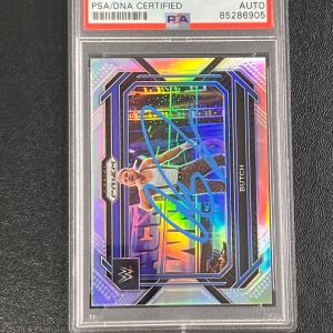 2023 Panini Prizm WWE #78 Butch Signed Card AUTO PSA/DNA Slabbed WWE Sale Big Discount
