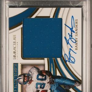 2022 Immaculate HOF Jersey #IHOFBSA Barry Sanders Signed PSA Authentic AUTO 10 S For Sale Sale Online