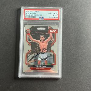 2022 Panini Prizm #143 Faras Ziam Signed Card AUTO PSA Slabbed Official Cheap Online