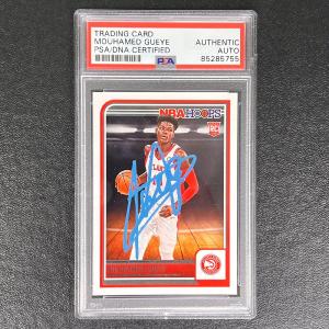 2023-24 Panini NBA Hoops RC #233 Mouhamed Gueye Signed Card AUTO PSA/DNA Slabbed Footlocker For Sale