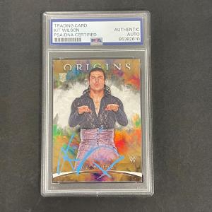2022 Panini Chronicles Origin #138 Kit Wilson Signed Card PSA/DNA Slabbed AUTO W Clearance Cheapest Pice