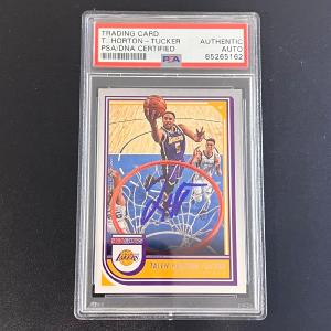 2022-23 Panini Hoops Rated Rookie #175 Talen Horton-Tucker Signed Card AUTO PSA Wide Range Of Cheap Online