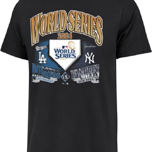 2024 World Series Match Up 47 Brand Short Sleeve T Shirt Sale Best Wholesale