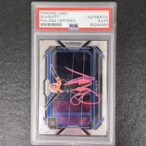 2023 Panini Prizm Smackdown #69 Scarlett Signed Card PSA/DNA Slabbed AUTO WWE Discounts Cheap Pice