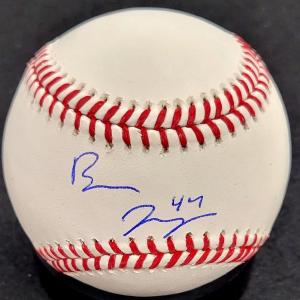 Ben Joyce autograph signed Official MLB Baseball Angels  BAS Beckett Witness Official Online