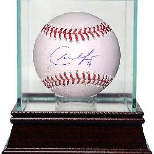 Austin Jackson signed MLB Baseball w/ Steiner Glass Case-Steiner Holo Cheap Sale Big Sale