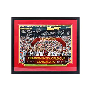 2015 United States Women's National Team Signed 16x20 World Cup Celebration Framed Photo (JSA LOA #YY56154) Amazon Cheap Online