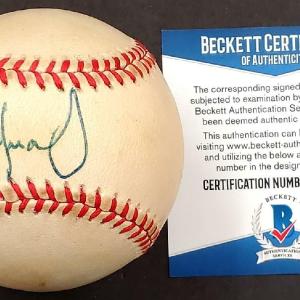 Alex Fernandez autograph signed NL Baseball BAS COA Beckett  White Sox Marlins Discount Store