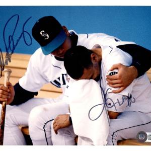 Alex Rodriguez & Joey Cora Autographed 8x10 Photo Mariners Beckett QR #BH26876 Discount For Sale