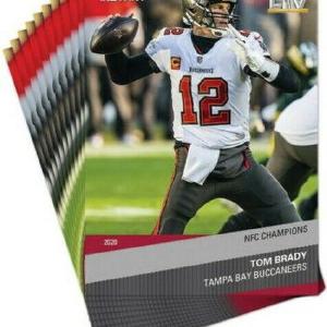 2020 TAMPA BAY BUCCANEERS NFC CHAMPIONS PANINI INSTANT 24 CARD SET #213-236 SBLV Free Shipping