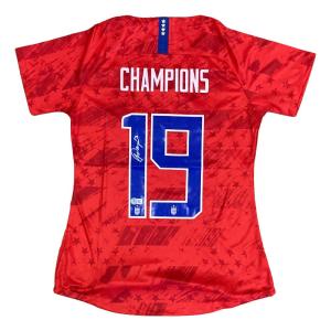 Alex Morgan Signed 2019/20 Nike USA Women's Champions Soccer Jersey BAS Pick A Best Sale Online