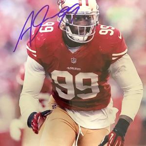 Aldon Smith Autographed 8x10 Photo Free Shipping Wiki
