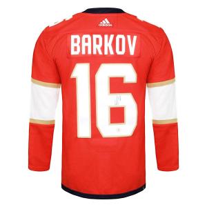 Aleksander Barkov Signed Florida Panthers 2024 Stanley Cup adidas Jersey Free Shipping Manchester