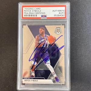 2019-20 Prizm NBA Hoops #53 Royce O'Neale Signed Card AUTO PSA Slabbed Jazz Cheap Sale Outlet Locations