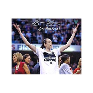 Breanna Stewart Autographed & Inscribed Go Huskies 8x10 Photo (CX Auth) Cheap Sale Get Authentic
