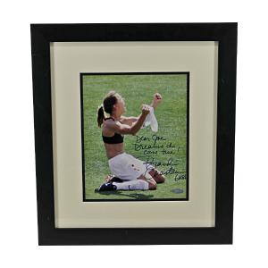 Brandi Chastain Autographed Signed Personalized 8x10 Framed Photo (Steiner Holo) Best Seller Cheap Pice