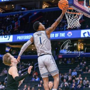 Amir Primo Spears Georgetown Hoyas Autographed 16x20 Photo Inscribed "Go Hoyas" (CX Auth) With Mastercard
