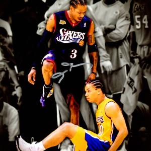 ALLEN IVERSON AUTOGRAPHED 8X10 PHOTO PHILADELPHIA 76ERS BECKETT WITNESS 220627 High Quality Cheap Pice