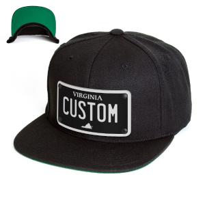 Virginia Blackout Plate Hat Free Shipping Manchester Great Sale