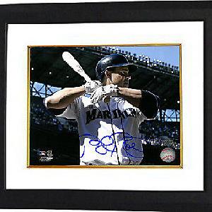 Bret Boone signed Seattle Mariners 8x10 Photo Custom Framed - LEAF AUTHENTICS Buy Cheap Visit New