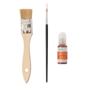 We R Spin It Decorating Kit-Woodgrain 100% Original Sale Online