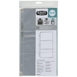 We R Ring Photo Sleeves 6"X12" 10/Pkg-(3) 6"X4" Pockets Cheap Pirce
