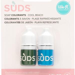 We R Memory Keepers SUDS Soap Maker Colorant 3ml 2/Pkg-Cool Beach Buy Cheap Classic