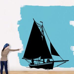 Sailboat Wall Decal - Vinyl Decal - Car Decal - LARGE MC22 Big Discount Online