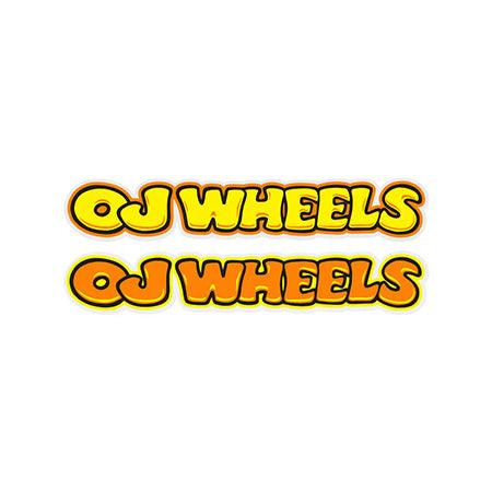 OJ 3 Bubble Letters Sticker 2025 New Cheap Pice