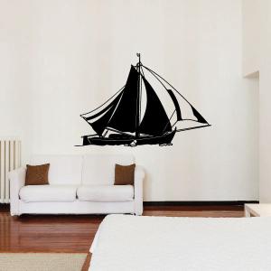 Sailboat Wall Decal - Vinyl Decal - Car Decal - LARGE MC21 Extremely Cheap Pice